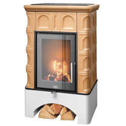 Kachlová kamna ABX Britania exklusive, Naturbraun